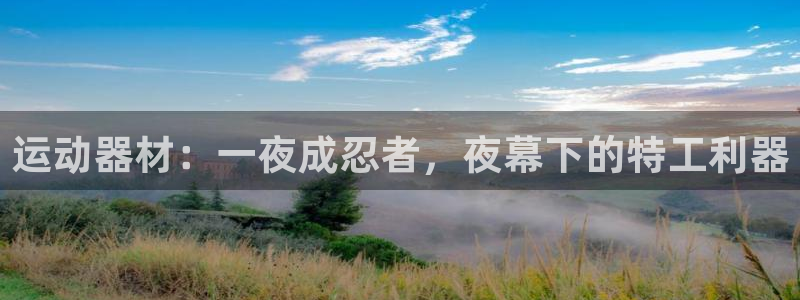 意昂体育3平台假的吗是真的吗：运动器材：一夜成忍者，