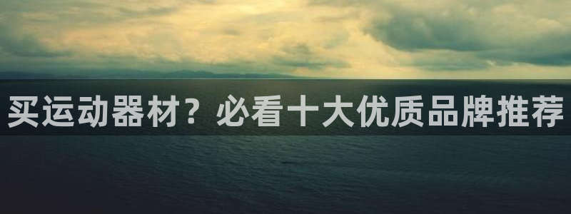 意昂体育3平台是正规平台吗：买运动器材？必看十大优质