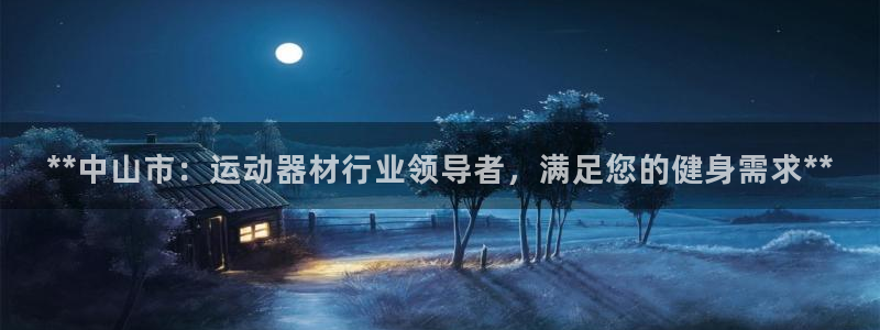 意昂3集团logo：**中山市：运动器材行业领导者，