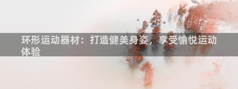 意昂体育3平台APP：环形运动器材：打造健美身姿，享