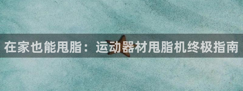 意昂3集团E.ON：在家也能甩脂：运动器材甩脂机终极