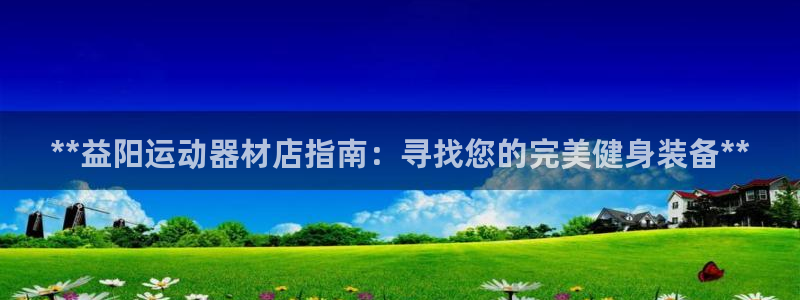 意昂3集团logo：**益阳运动器材店指南：寻找您的