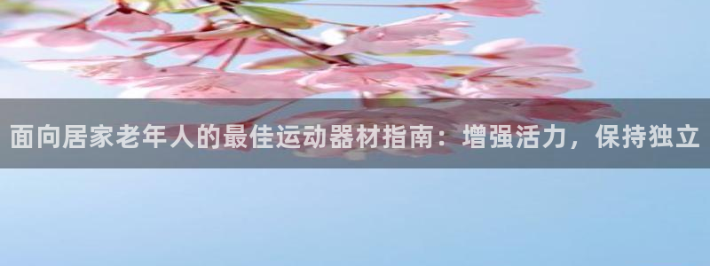 意昂3神州：面向居家老年人的最佳运动器材指南：增强活