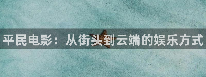 熊猫成人影院：平民电影：从街头到云端的娱乐方式